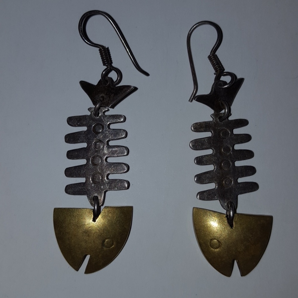 Fish earrings